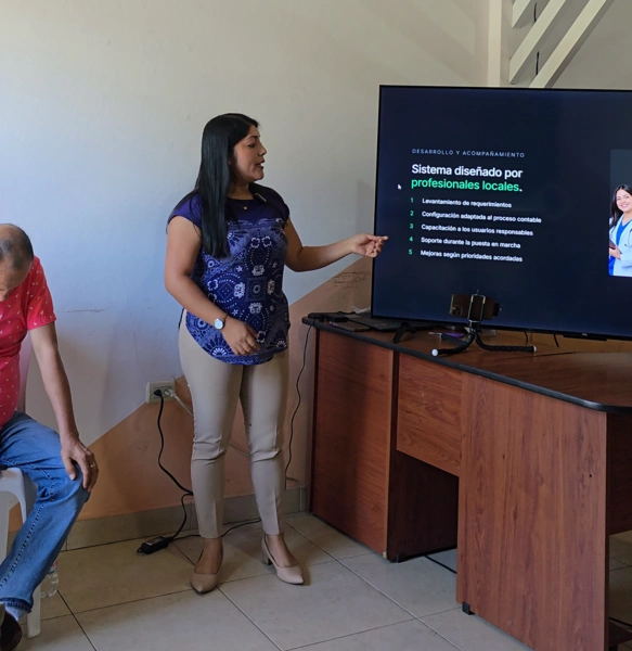 Demostración del módulo de cuentas contables